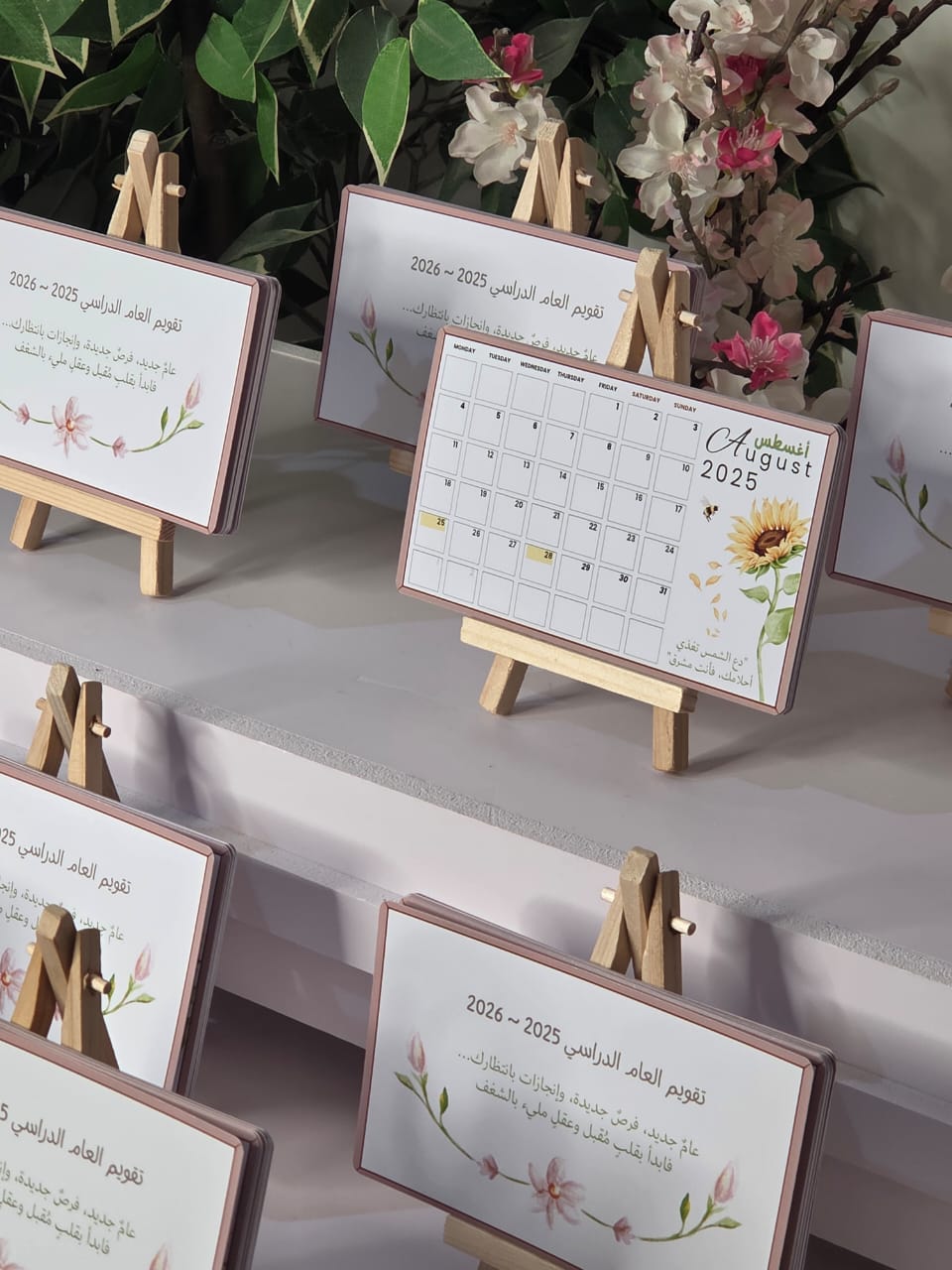 توزيعات تقويم العام الدراسي 2026 ~ 2025